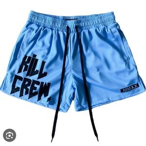Blue Kill Crew Shorts!